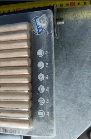 Set de 10 cinceles para madera Varo