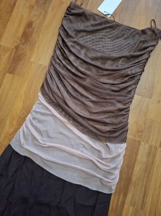 Vestido Zara midi