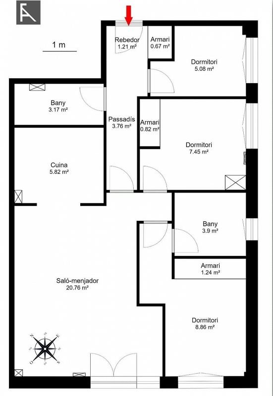3-bedroom flat for rent in El Forn, Canillo · 56 of 60