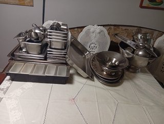 Lote Utensilios Hostelería Acero Inoxidable