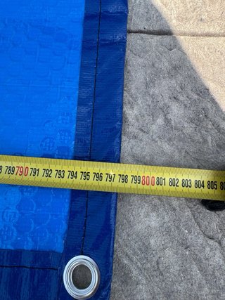 Manta Térmica Piscina Azul