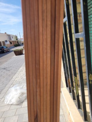 Listones de madera Sapelly