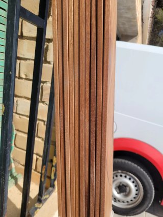 Listones de madera Sapelly