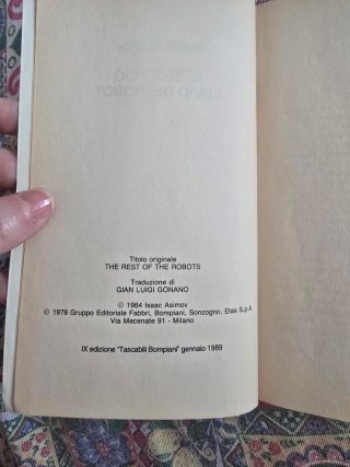 Il secondo libro dei robot