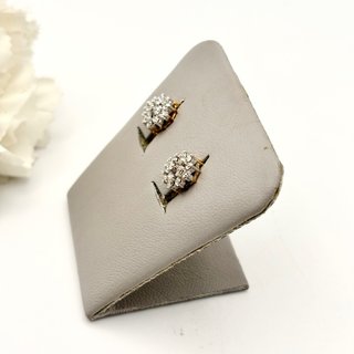 Conjunto de oro 18kt con diamantes