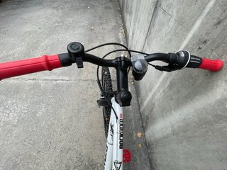 Bicicleta Infantil 24 Blanca Rockrider 300