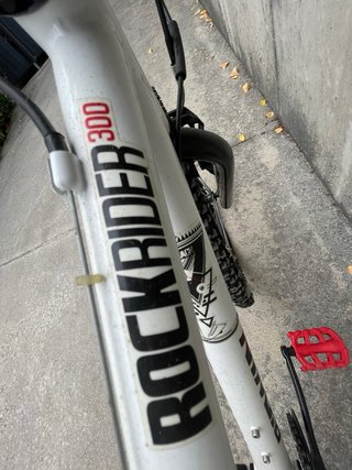 Bicicleta Infantil 24 Blanca Rockrider 300