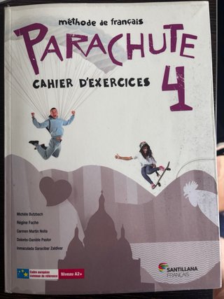 Libros de francés Parachute 4 + libro ejercicios.