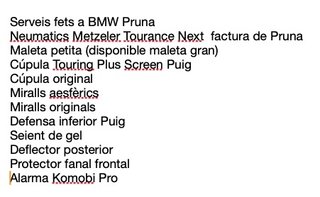 BMW F750 GS del 2022 perfecte estat