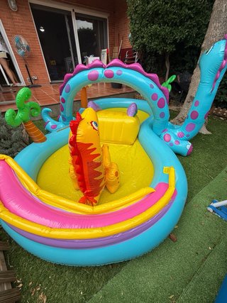 Centro de juegos acuático Intex Dinosaurios 333x22