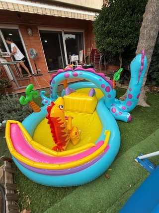 Centro de juegos acuático Intex Dinosaurios 333x22