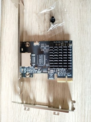 Tarjeta Red PCI-E 5Gbps Realtek RTL8126