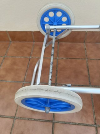 Carro/mesa de playa plegable