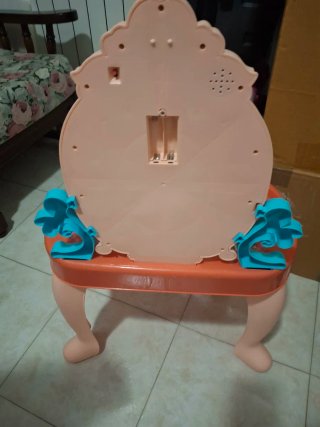 Toeletta per bambina con specchio