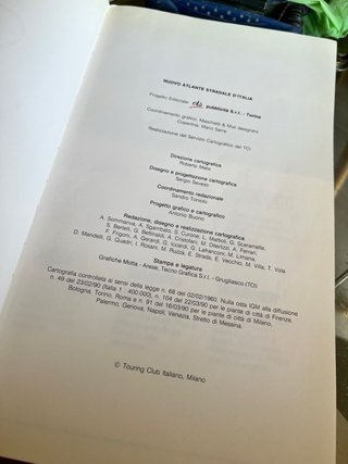 Nuovo Atlante stradale d’Italia