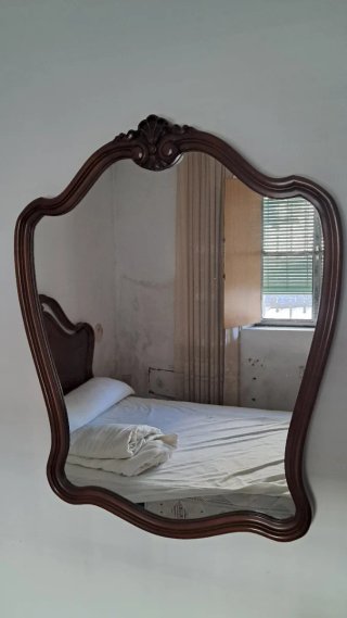 Dormitorio vintage madera roble completo