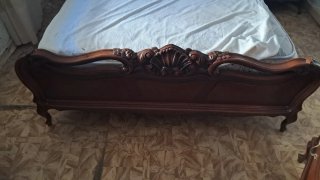 Dormitorio vintage madera roble completo
