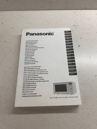 Microones Panasonic NN-J151WM amb grill 20L