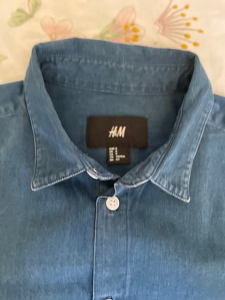 Camicia H&M Blu Taglia S