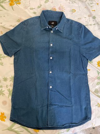 Camicia H&M Blu Taglia S