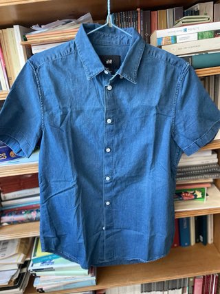 Camicia H&M Blu Taglia S