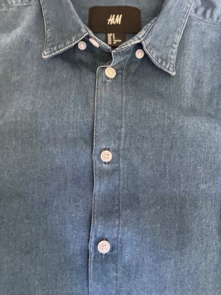 Camicia H&M Blu Taglia S