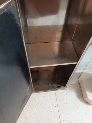 Armario columna baño