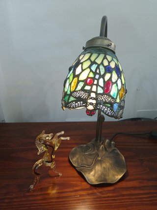 Lampada Tiffany Libellule da Tavolo