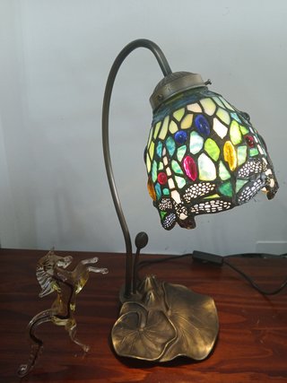 Lampada Tiffany Libellule da Tavolo