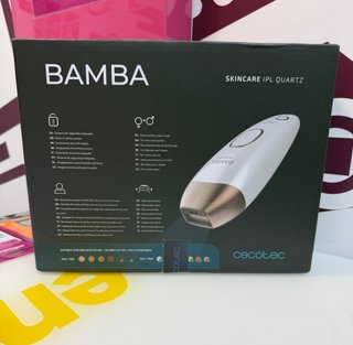 Depiladora Laser cecote bamba skincare ipl Quartz (sin uso)