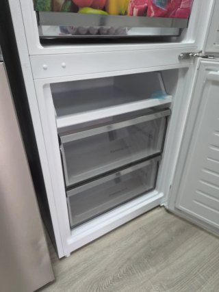 vok evr-405new frigorífico combi no frost 405 litr