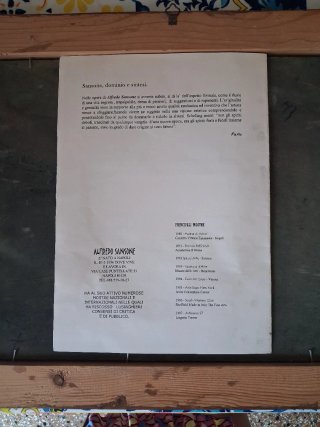 Quadro originale con certificato