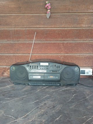 Radio Cassette THUNDER Negra