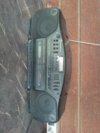 Radio Cassette THUNDER Negra