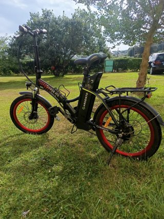 Bicicleta electrica plegable
