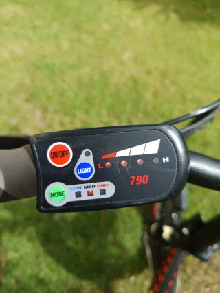 Bicicleta electrica plegable