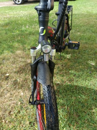 Bicicleta electrica plegable