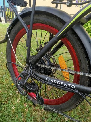Bicicleta electrica plegable