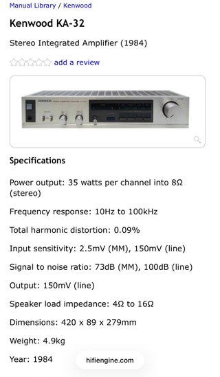 Kenwood Amplificatore e Tuner