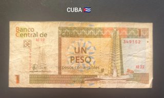 Un peso cubano