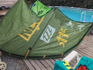 Cometa Kitesurf Verde