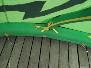 Cometa Kitesurf Verde
