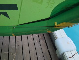 Cometa Kitesurf Verde