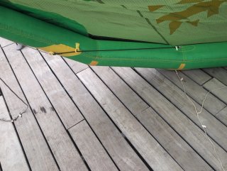 Cometa Kitesurf Verde