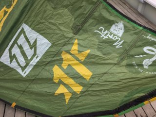 Cometa Kitesurf Verde