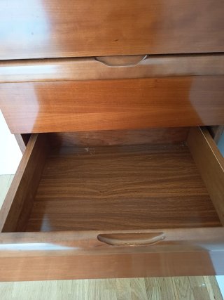 Cómoda de madera 6 cajones