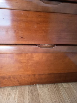 Cómoda de madera 6 cajones