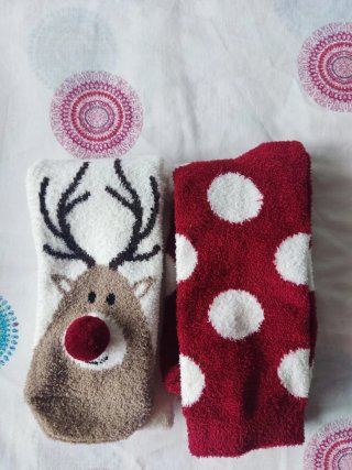 Pack 2 calcetines navideños talla S