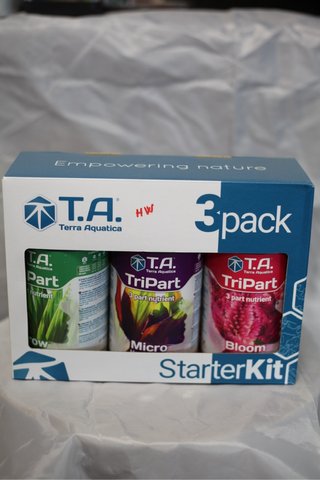 Terra Aquatica TriPart Starter Kit abonos