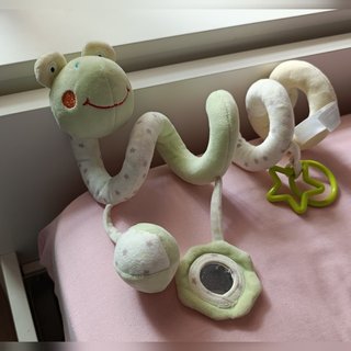 Espiral actividades bebé peluche